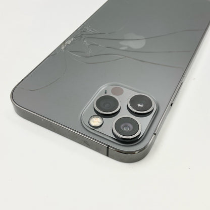 【全額返金保証】【最速発送】Apple iPhone iPhone 12 Pro 256GB グラファイト docomo 白ロム 動作確認済 75%