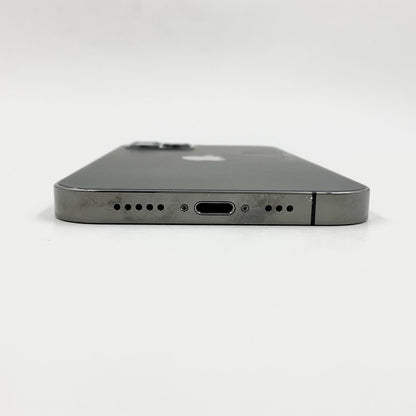 【全額返金保証】【最速発送】Apple iPhone iPhone 12 Pro 256GB グラファイト docomo 白ロム 動作確認済 75%