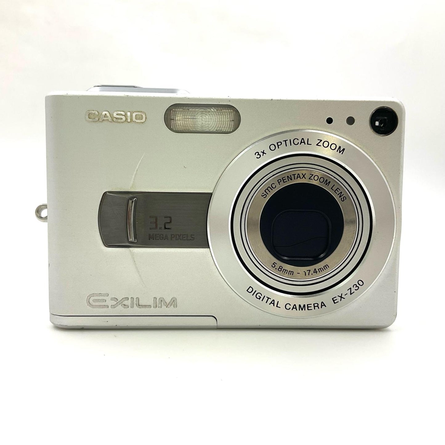 【全額返金保証】【最速発送】CASIO コンパクトデジタルカメラ EX-Z30 [シルバー] 動作確認済