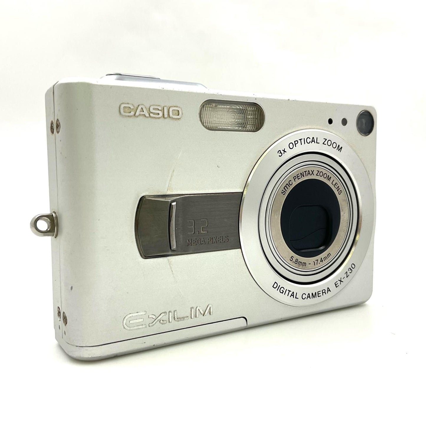 【全額返金保証】【最速発送】CASIO コンパクトデジタルカメラ EX-Z30 [シルバー] 動作確認済