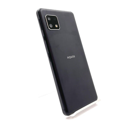 【全額返金保証】【最速発送】SHARP AQUOS sence4 basic 64GB ブラック Softbank A003SH 白ロム 動作確認済