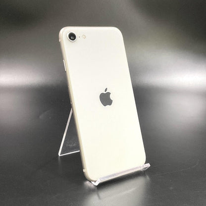 【全額返金保証】【最速発送】Apple iPhone iPhone SE（第3世代） 64GB スターライト 白ロム 動作確認済 85%