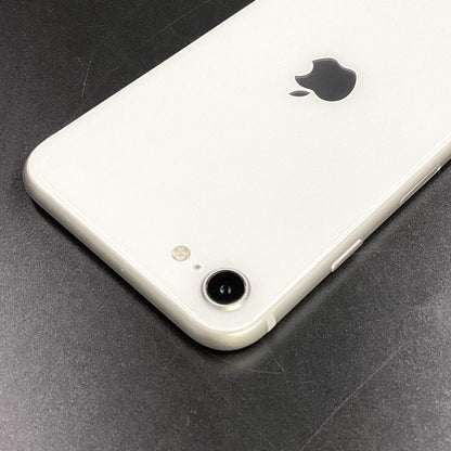 【全額返金保証】【最速発送】Apple iPhone iPhone SE（第3世代） 64GB スターライト 白ロム 動作確認済 85%