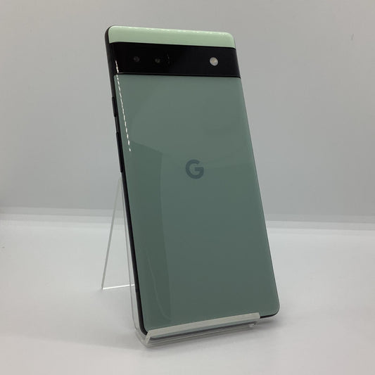 【全額返金保証】【最速発送】Google Pixel 6a 128GB Sage au SIMフリー Pixel 6a 白ロム 超美品 動作確認済