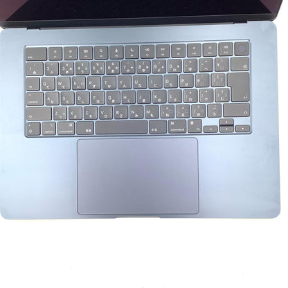 【全額返金保証】【最速発送】Apple MacBook Air 15インチ 2023 Apple M2 8GB SSD 512GB ミッドナイト 99% 動作確認済