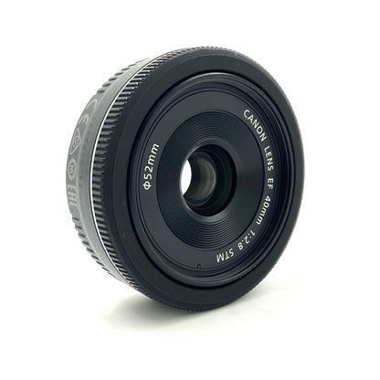 【全額返金保証】【最速発送】Canon EF40mm F2.8 STM 美品 動作確認済
