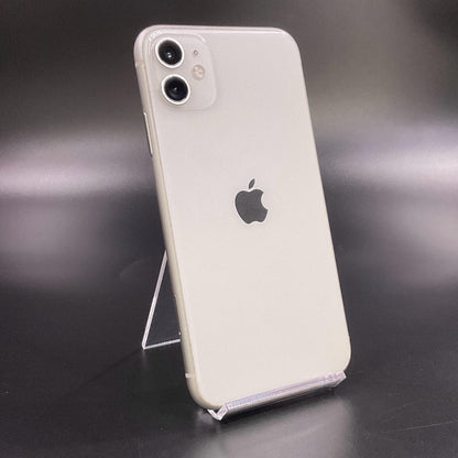 【全額返金保証】【最速発送】Apple iPhone iPhone 11 128GB ホワイト SIMフリー 白ロム 動作確認済 75%