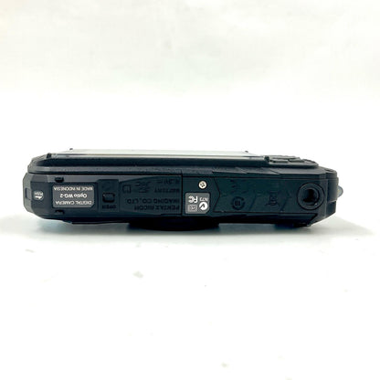 【全額返金保証】【最速発送】PENTAX コンパクトデジタルカメラ Optio WG-2 シャイニーブルー 動作確認済