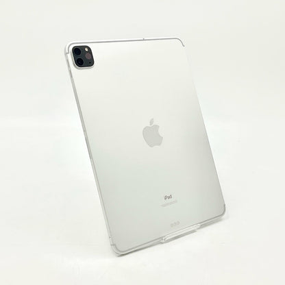 【全額返金保証】【最速発送】Apple iPad Pro 11インチ 第2世代 128GB シルバー WiFi+Cellular Softbank 白ロム 動作確認済