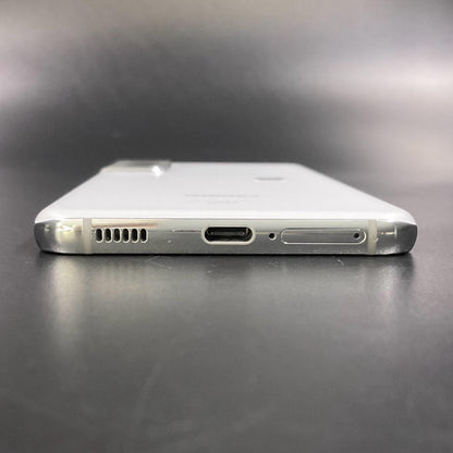 【全額返金保証】【最速発送】SAMSUNG Galaxy S21 5G ファントムシルバー au 白ロム 動作確認済