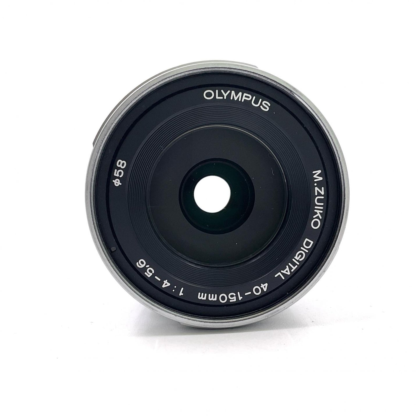 【全額返金保証】【最速発送】OLYMPUS M.ZUIKO DIGITAL ED 40-150mm F4.0-5.6 R [シルバー] 動作確認済