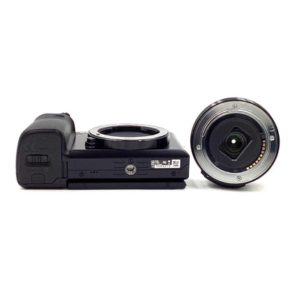【全額返金保証】【最速発送】Sony デジタル一眼 α6000 ILCE-6000L パワーズームレンズキット ブラック 超美品 動作確認済