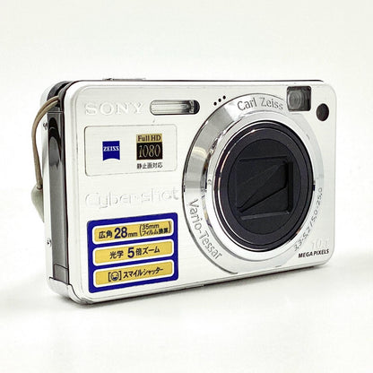 【全額返金保証】【最速発送】Sony コンパクトデジタルカメラ DSC-W170　シルバー 動作確認済