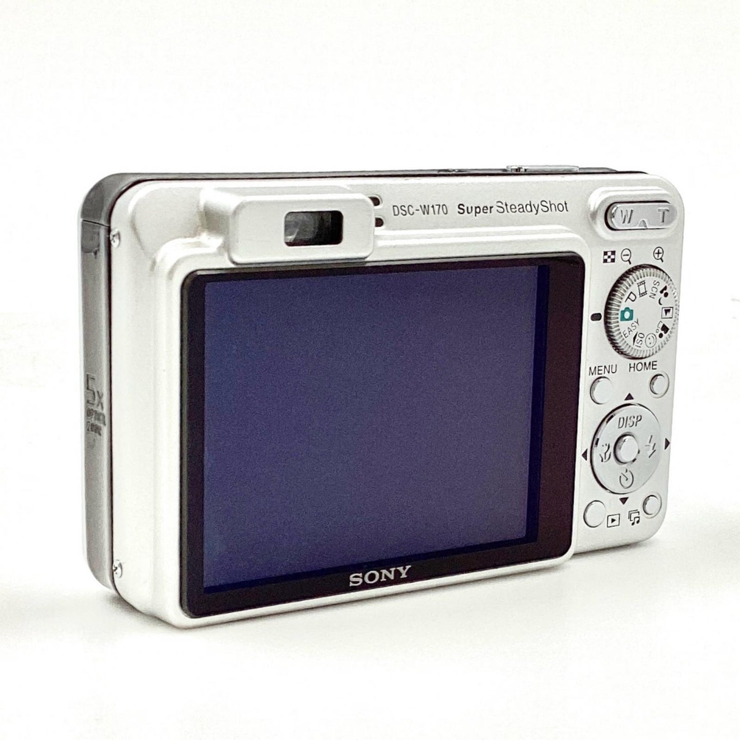 【全額返金保証】【最速発送】Sony コンパクトデジタルカメラ DSC-W170　シルバー 動作確認済