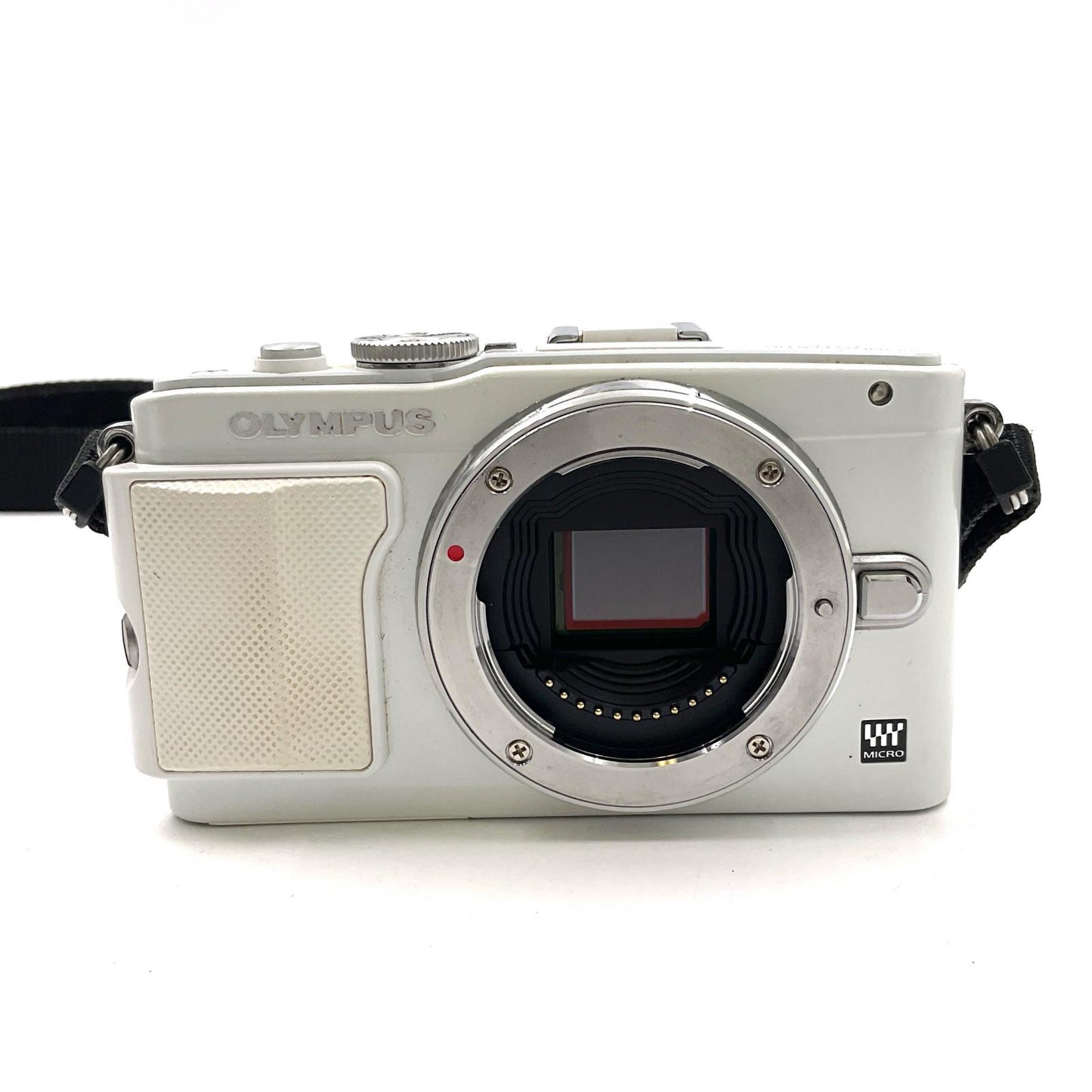 【最速発送】OLYMPUS デジタル一眼 PEN Lite E-PL6 ボディ ホワイト【難有】