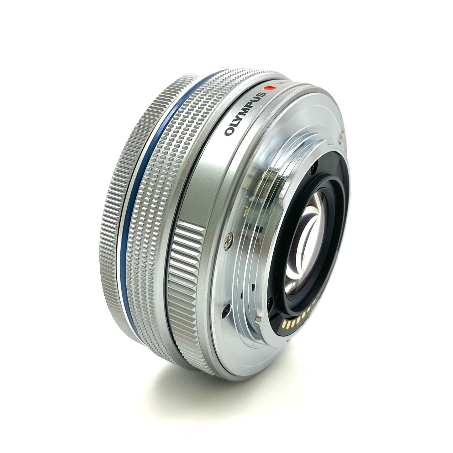 【全額返金保証】【最速発送】OLYMPUS M.ZUIKO DIGITAL ED 14-42mm F3.5-5.6 EZ [シルバー] 美品 動作確認済