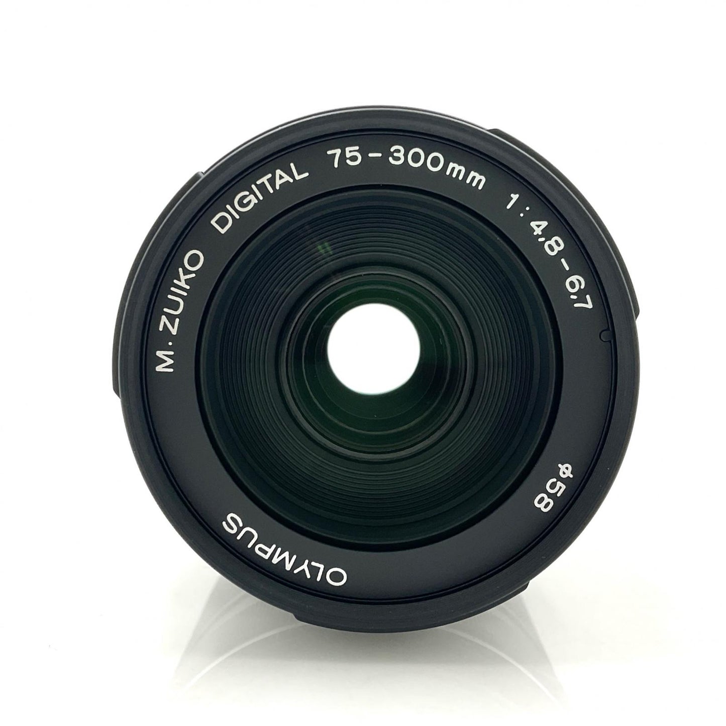 【全額返金保証】【最速発送】OLYMPUS M.ZUIKO DIGITAL ED 75-300mm F4.8-6.7 II [ブラック] 美品 動作確認済