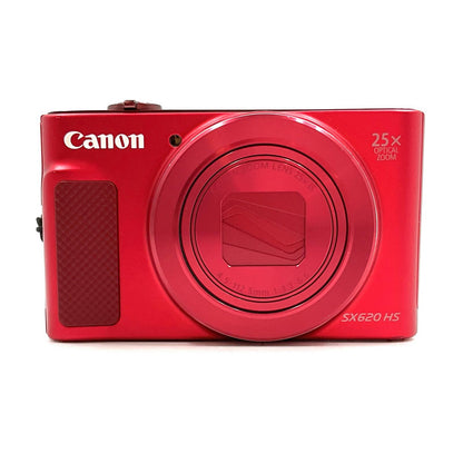 【全額返金保証】【最速発送】Canon コンパクトデジタルカメラ PowerShot SX620 HS [レッド] 動作確認済