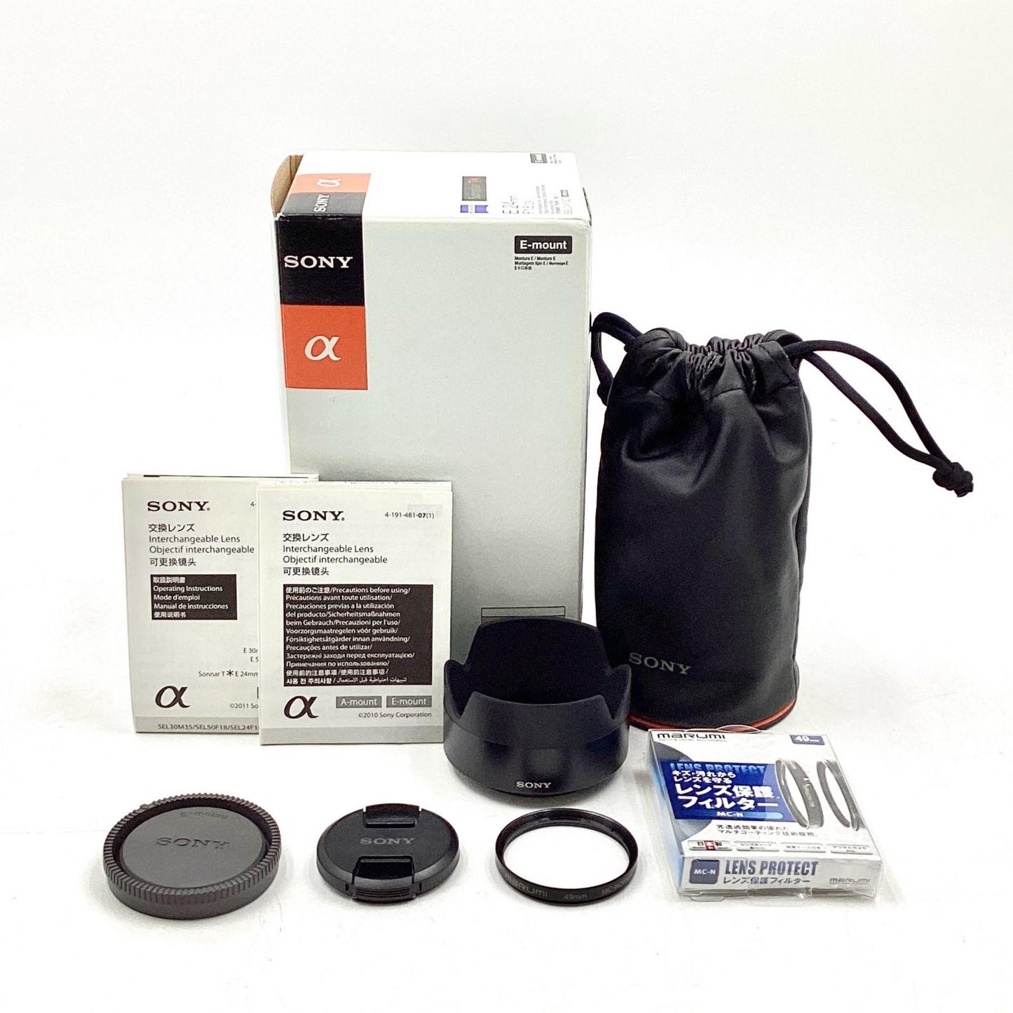 【全額返金保証】【最速発送】Sony Sonnar T* E 24mm F1.8 ZA SEL24F18Z 超美品 動作確認済