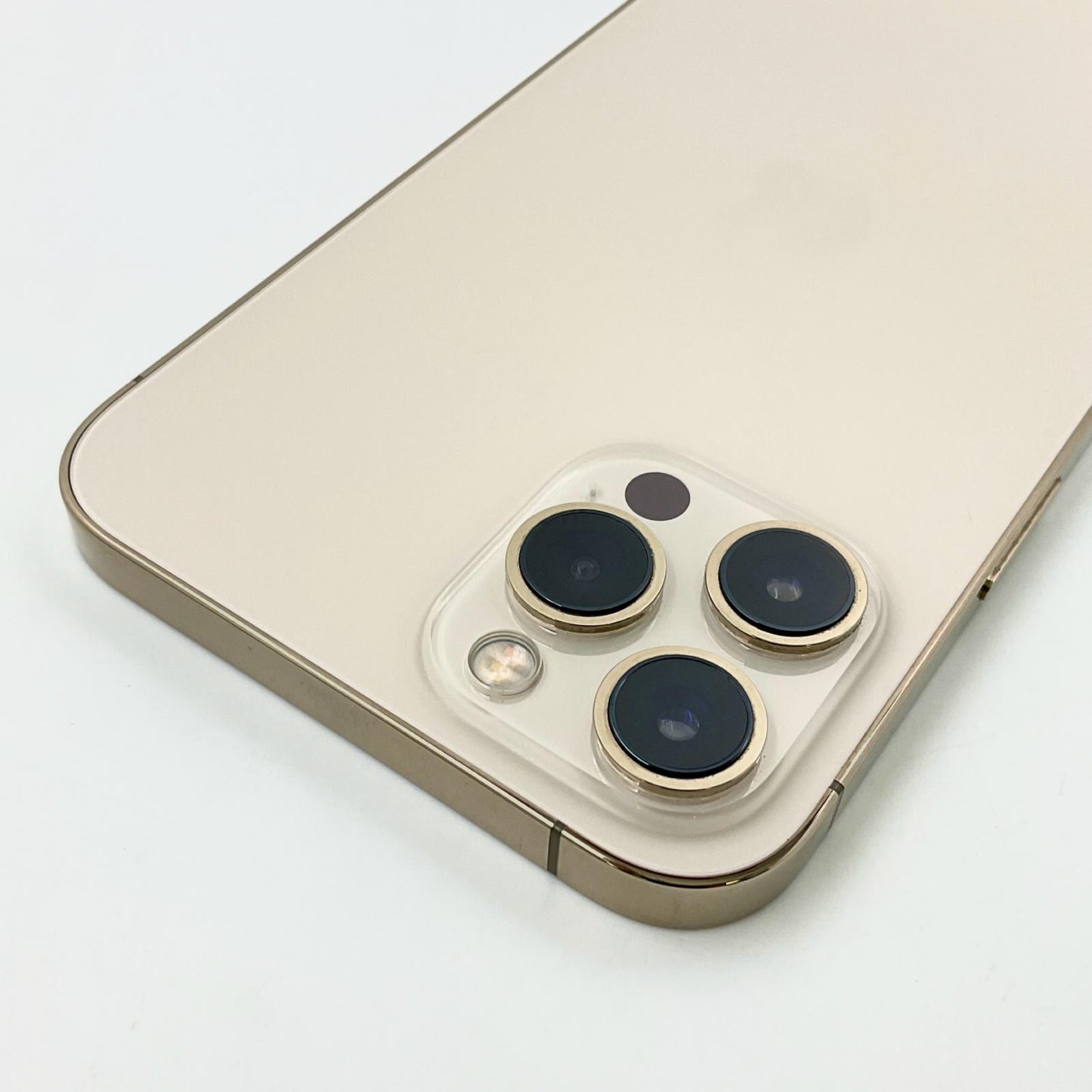 【全額返金保証】【最速発送】Apple iPhone iPhone 12 Pro Max 128GB ゴールド Softbank 白ロム 動作確認済 80%