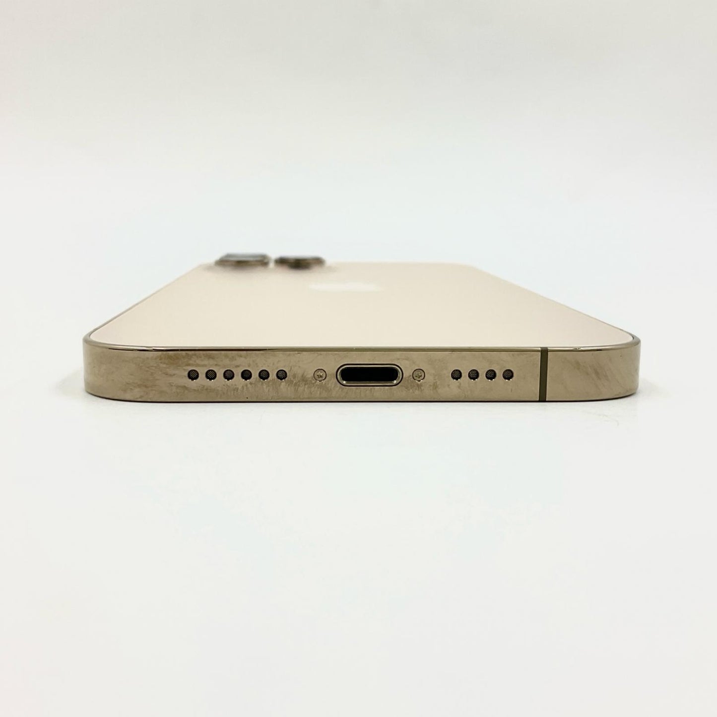 【全額返金保証】【最速発送】Apple iPhone iPhone 12 Pro Max 128GB ゴールド Softbank 白ロム 動作確認済 80%