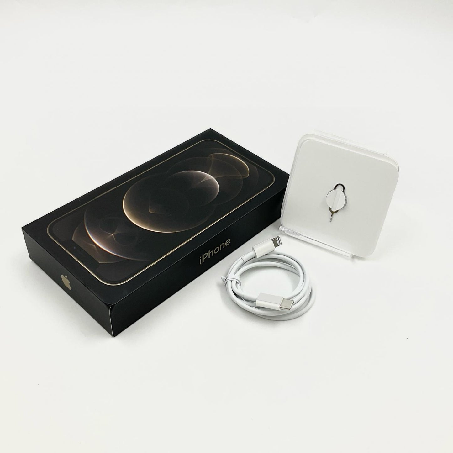 【全額返金保証】【最速発送】Apple iPhone iPhone 12 Pro Max 128GB ゴールド Softbank 白ロム 動作確認済 80%