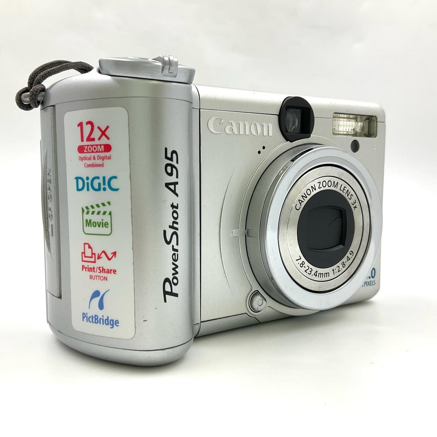 【全額返金保証】【最速発送】Canon コンパクトデジタルカメラ PowerShot A95 動作確認済
