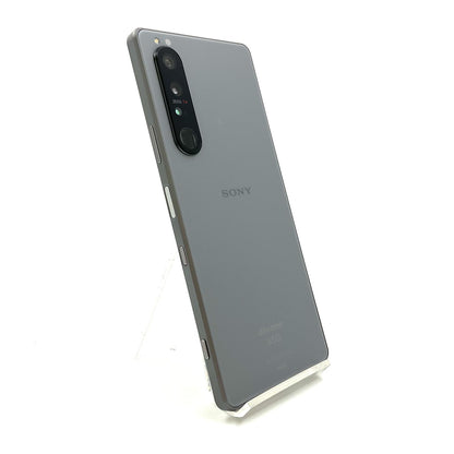 【全額返金保証】【最速発送】Sony Xperia 1 III 256GB フロストグレー docomo SO-51B 白ロム 動作確認済