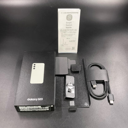 【全額返金保証】【最速発送】SAMSUNG Galaxy S23 256GB Cream 楽天モバイル SM-S911C 白ロム 超美品 動作確認済