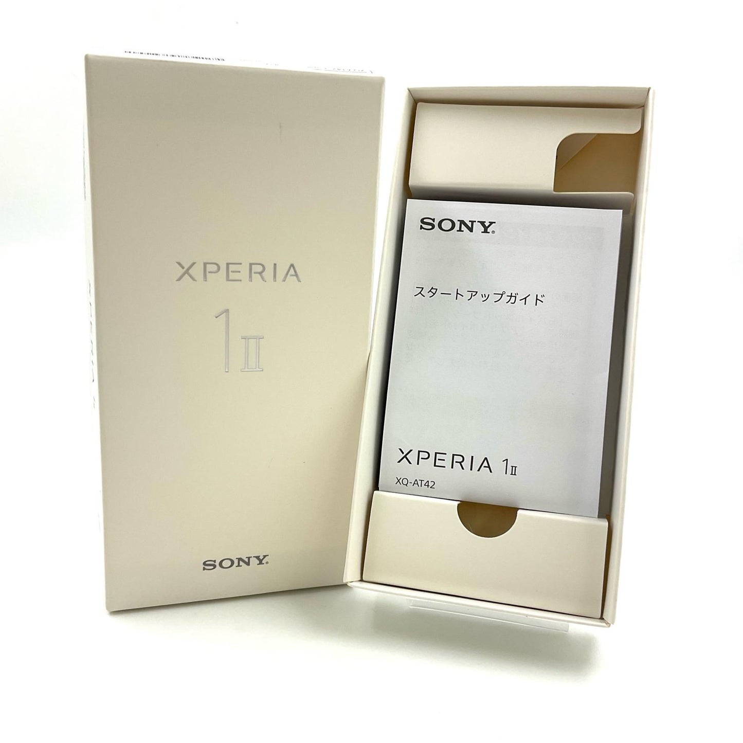 【全額返金保証】【最速発送】Sony Xperia Xperia 1 II 256GB フロストブラック SIMフリー XQ-AT42 白ロム 動作確認済