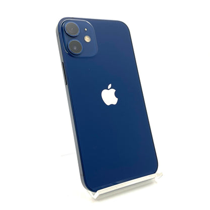 【全額返金保証】【最速発送】Apple iPhone iPhone 12 mini 64GB ブルー Softbank 白ロム 動作確認済 82%