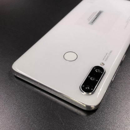 【全額返金保証】【最速発送】Huawei P lite P30 lite Premium 128GB パールホワイト docomo HMV33 白ロム 動作確認済