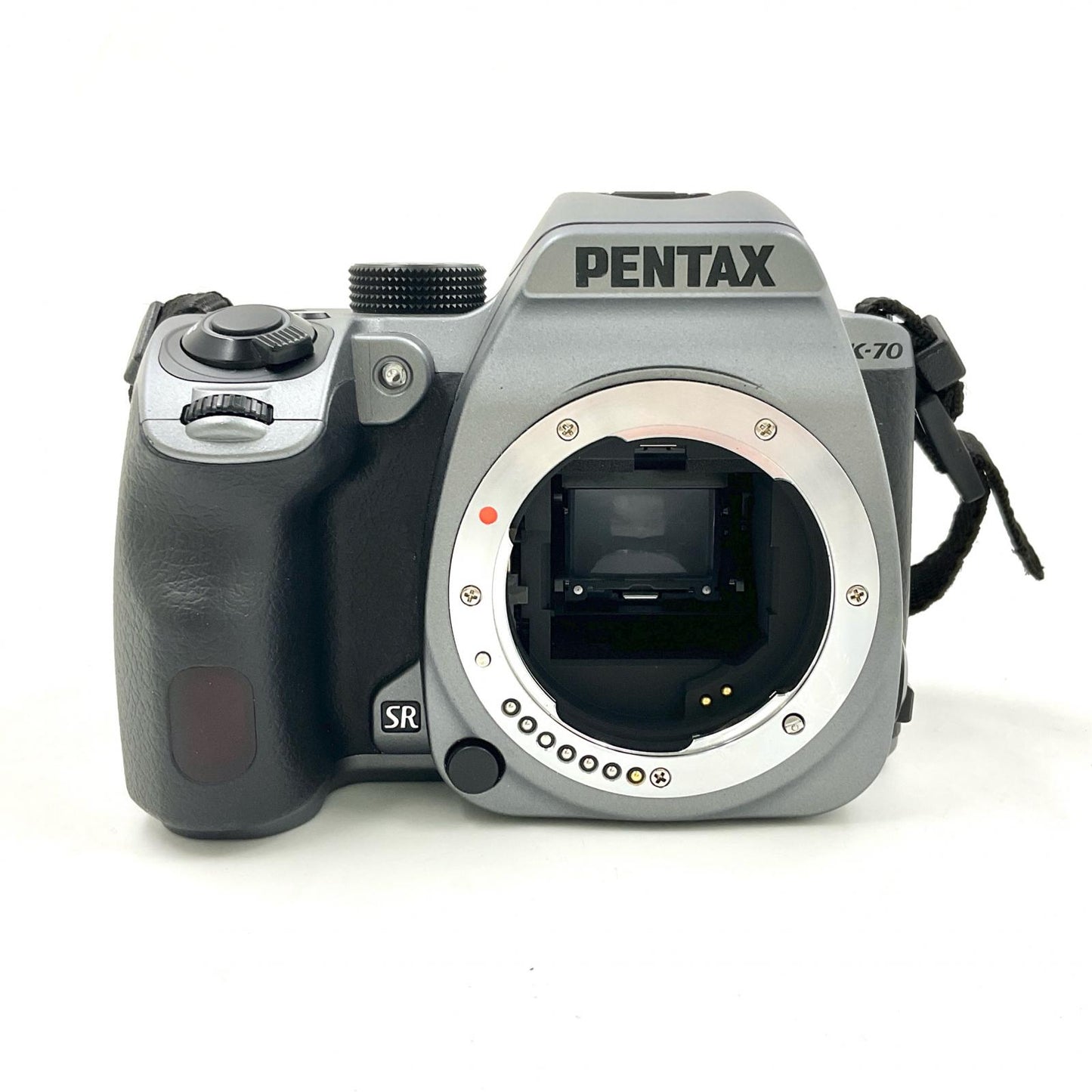 【全額返金保証】【最速発送】PENTAX デジタル一眼 K-70 ボディ シルキーシルバー 美品 動作確認済