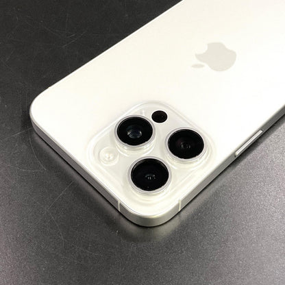 【全額返金保証】【最速発送】Apple iPhone iPhone 15 Pro Max 512GB ホワイトチタニウム SIMフリー 美品 動作確認済 90%