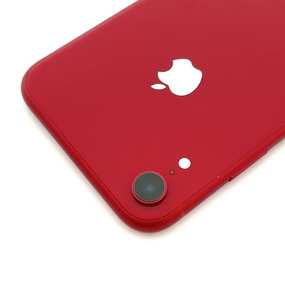【全額返金保証】【最速発送】Apple iPhone iPhone XR 64GB (PRODUCT)RED docomo 白ロム 動作確認済 80%