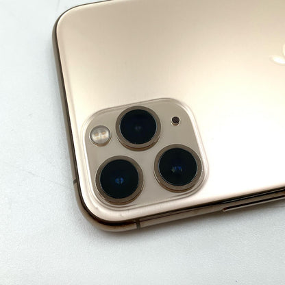 【最速発送】Apple iPhone iPhone 11 Pro 256GB ゴールド Softbank 白ロム【難有】 74%