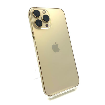 【全額返金保証】【最速発送】Apple iPhone iPhone 13 Pro Max 128GB ゴールド SIMフリー 動作確認済 85%
