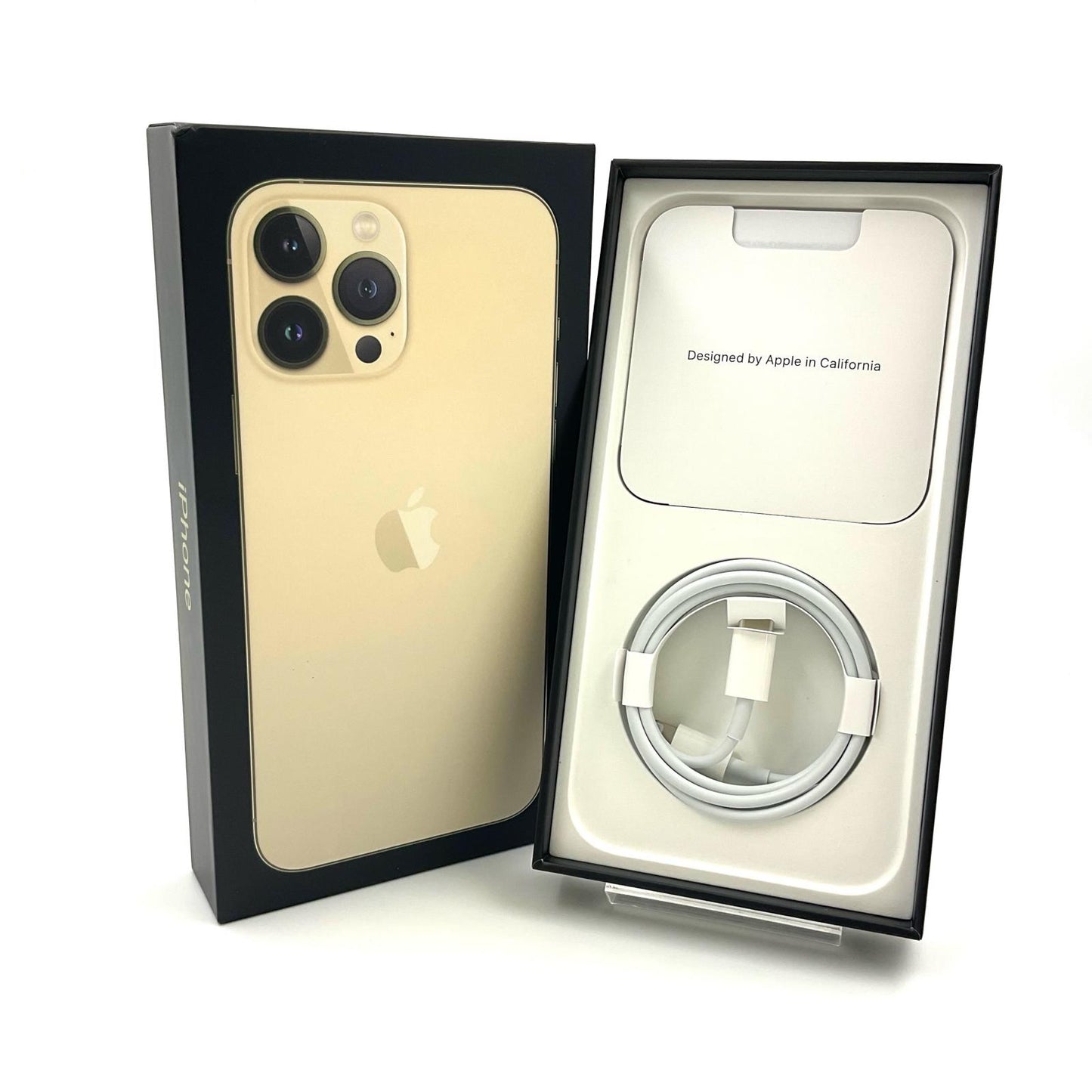 【全額返金保証】【最速発送】Apple iPhone iPhone 13 Pro Max 128GB ゴールド SIMフリー 動作確認済 85%