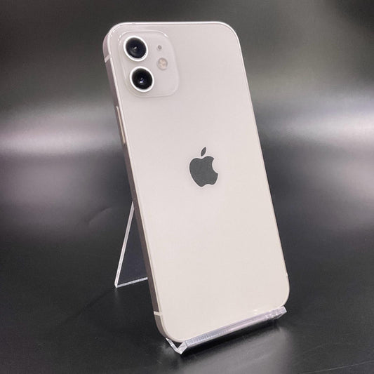 【全額返金保証】【最速発送】Apple iPhone iPhone 12 128GB ホワイト docomo 白ロム 超美品 動作確認済 90%