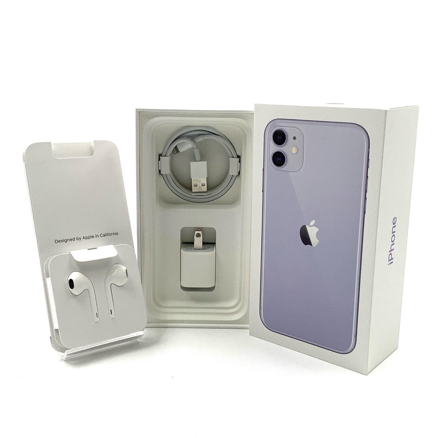 【全額返金保証】【最速発送】Apple iPhone iPhone 11 64GB パープル au 白ロム 動作確認済 83%