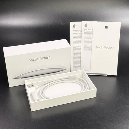 【全額返金保証】【最速発送】Apple Magic Mouse 2 MLA02J/A 美品 動作確認済