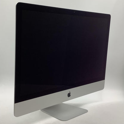 【全額返金保証】【最速発送】Apple iMac 27インチ 6コア intel core i5 8GB SSD 256GB シルバー 動作確認済