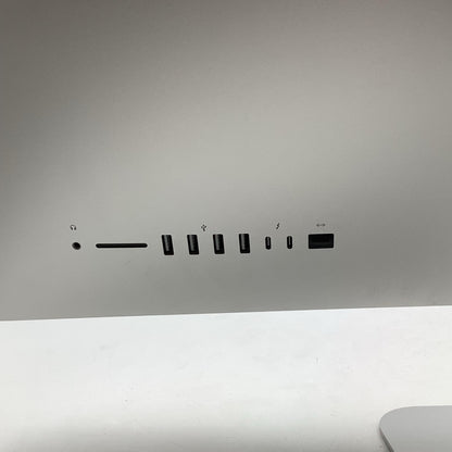 【全額返金保証】【最速発送】Apple iMac 27インチ 6コア intel core i5 8GB SSD 256GB シルバー 動作確認済