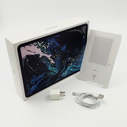 【全額返金保証】【最速発送】Apple iPad Pro 11インチ 第1世代 64GB シルバー WiFi+Cellular docomo 白ロム 動作確認済