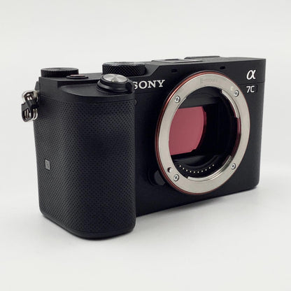 【全額返金保証】【最速発送】Sony デジタル一眼 α7C ILCE-7C ボディ ブラック 美品 動作確認済