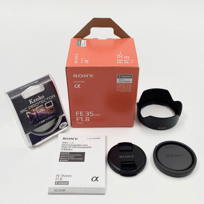 【全額返金保証】【最速発送】Sony FE 35mm F1.8 SEL35F18F 美品 動作確認済