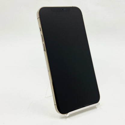 【全額返金保証】【最速発送】Apple iPhone iPhone 12 Pro Max 256GB ゴールド docomo 白ロム 動作確認済 74%