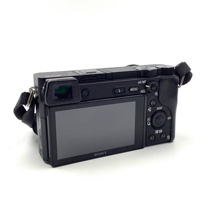 【全額返金保証】【最速発送】Sony デジタル一眼 α6300 ILCE-6300L パワーズームレンズキット ブラック ブラック 動作確認済