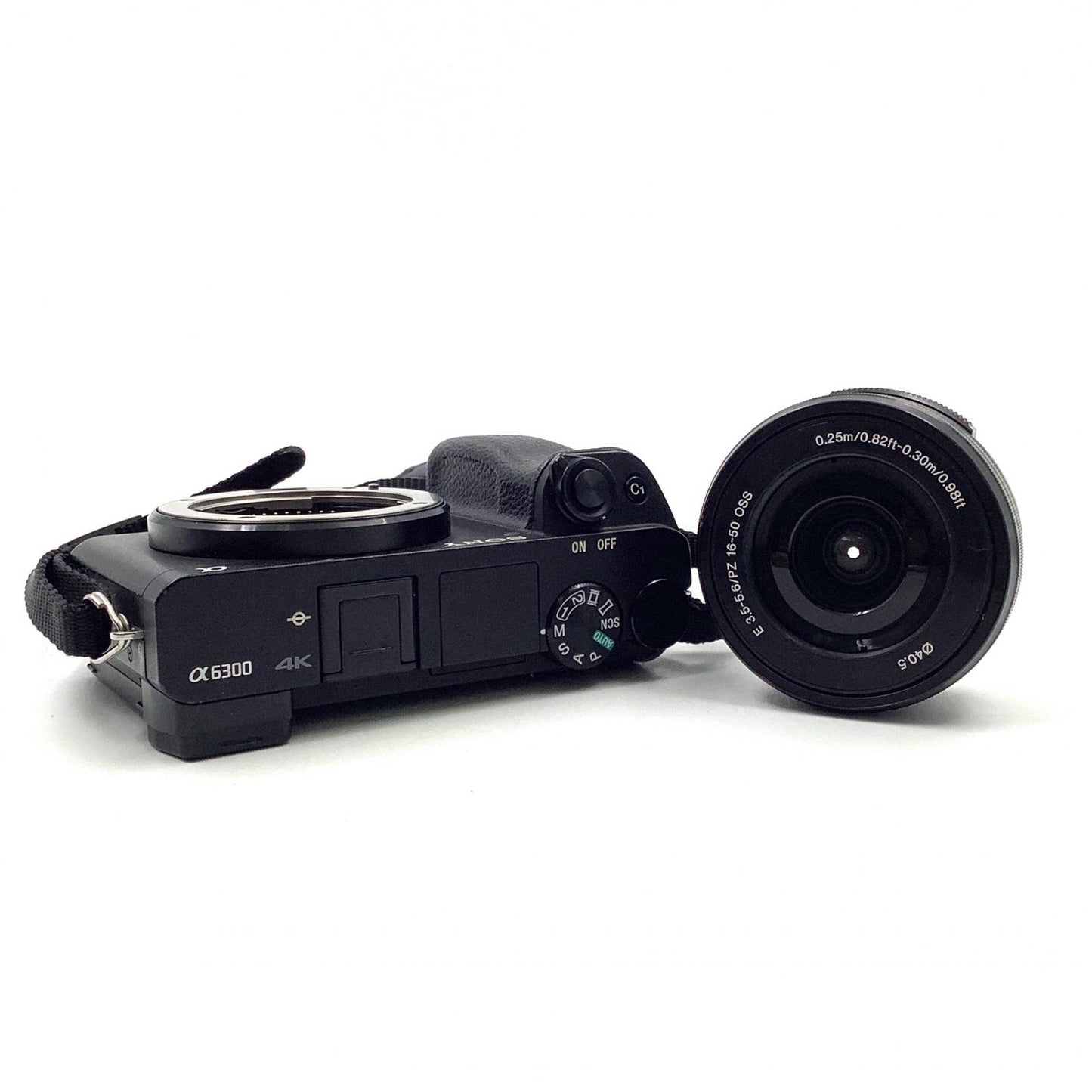 【全額返金保証】【最速発送】Sony デジタル一眼 α6300 ILCE-6300L パワーズームレンズキット ブラック ブラック 動作確認済