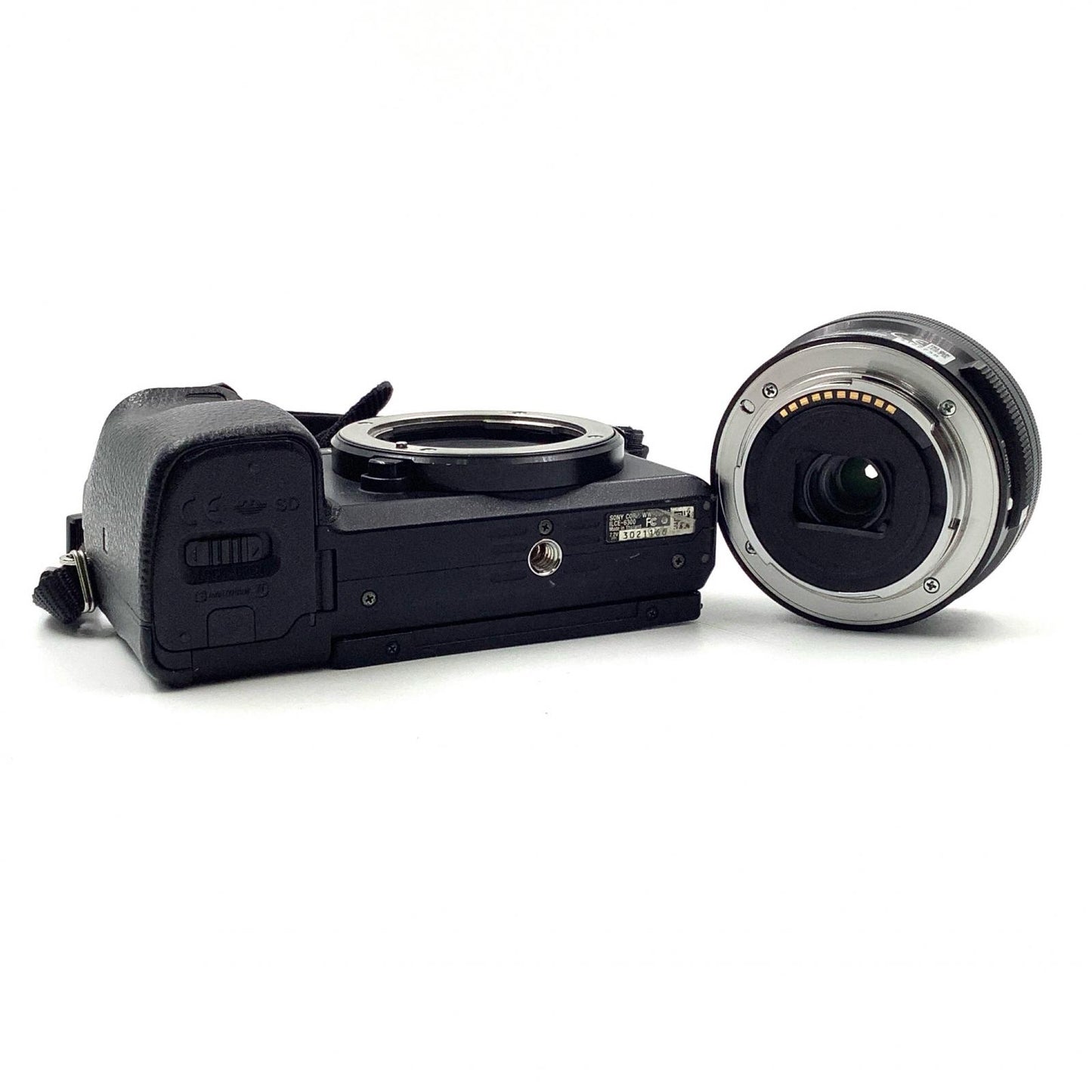 【全額返金保証】【最速発送】Sony デジタル一眼 α6300 ILCE-6300L パワーズームレンズキット ブラック ブラック 動作確認済